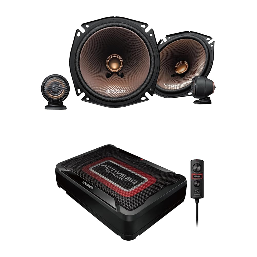 Amazon.co.jp: Kenwood KFC-RS175S Speaker + Woofer KSC-SW12EQ Set